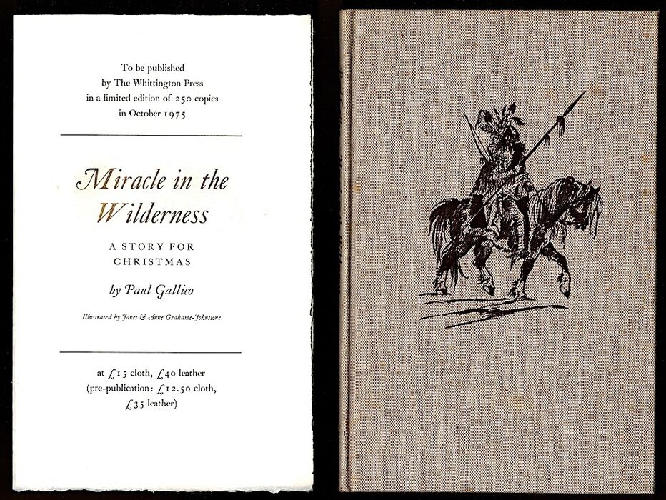 Miracle in the Wilderness. A Story for Christmas. Image