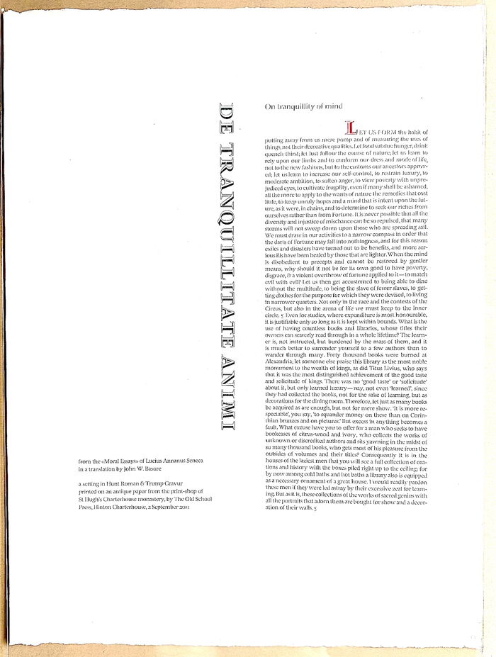 De tranquillitate animi Image