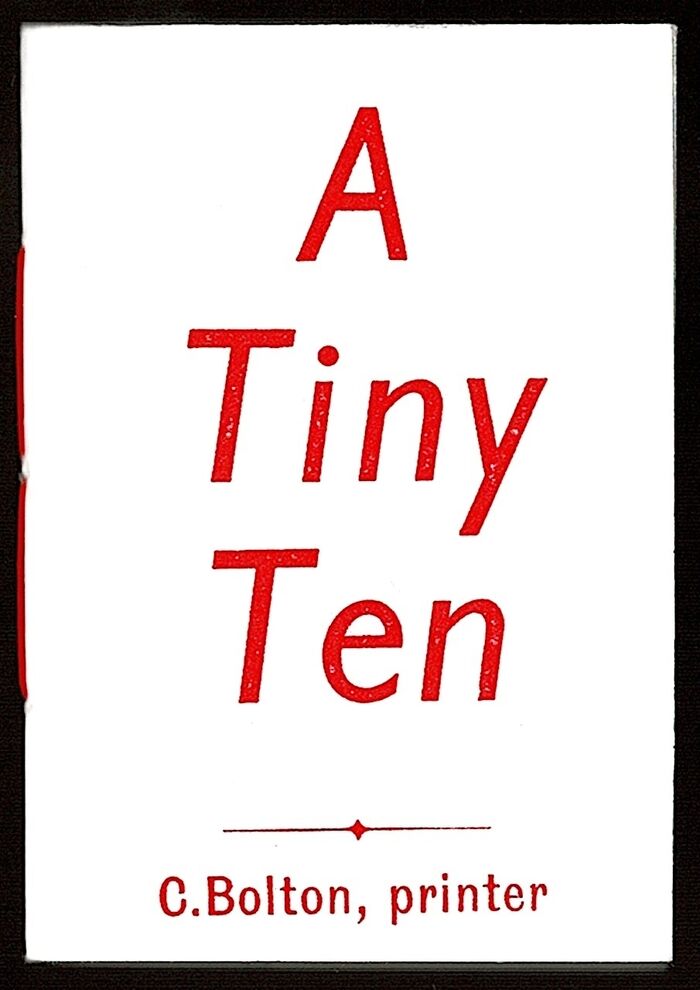 A Tiny Ten. Image