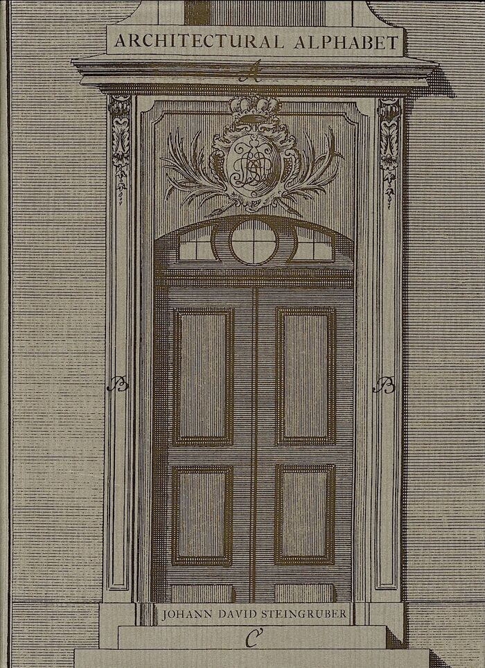 Architectural Alphabet, 1773. Image