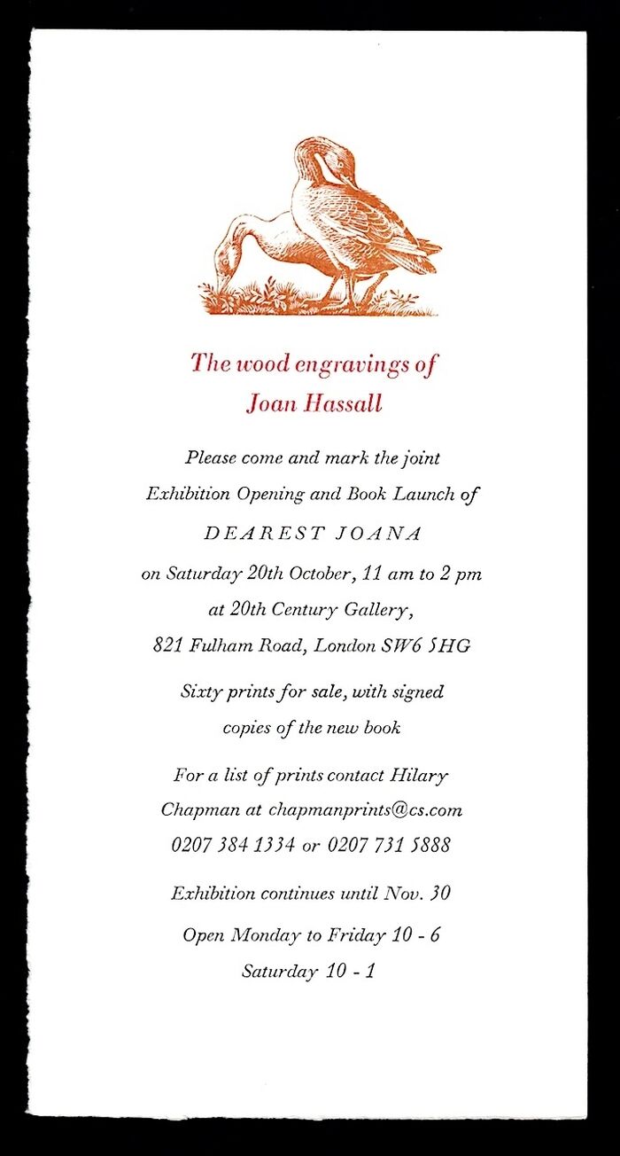 The Wood Engravings of Joan Hassall Image