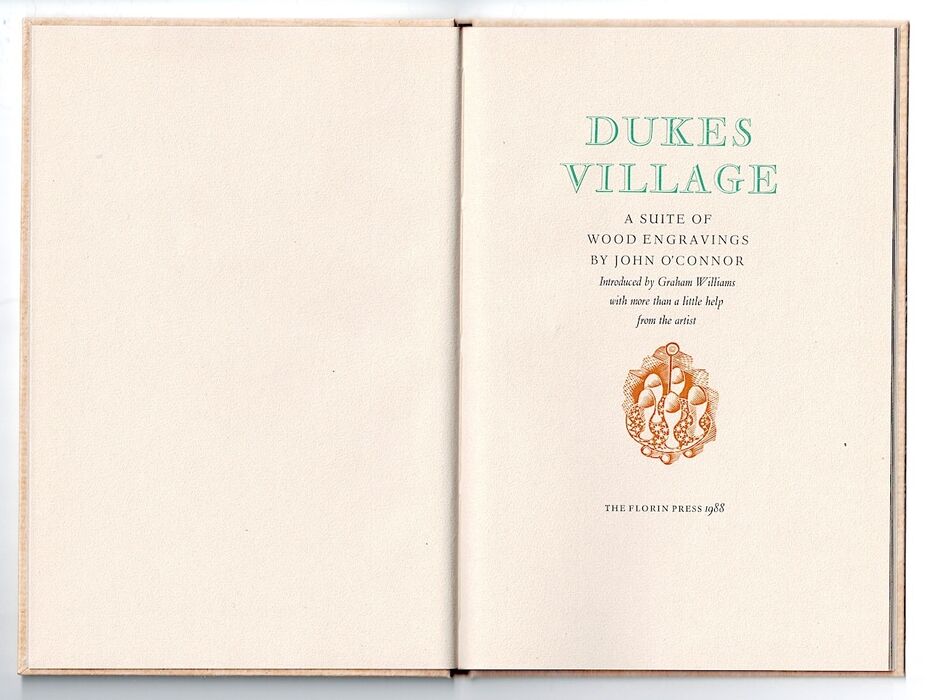 Dukes Village. A Suite of Wood Engravings by John O'Connor Image