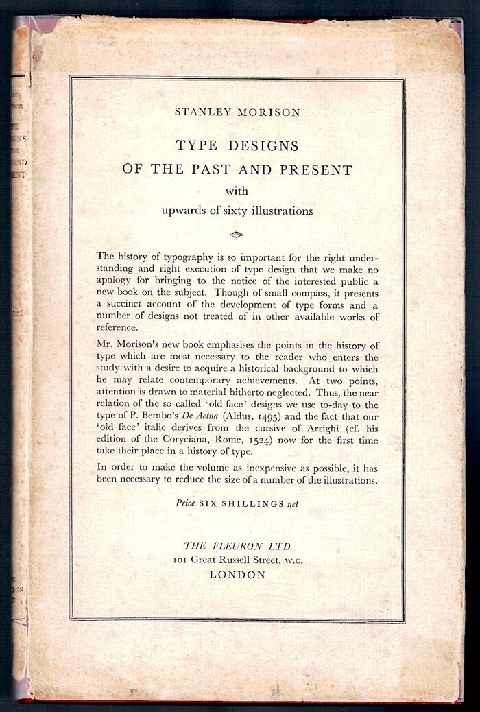 Type Designs of the Past and Present Image