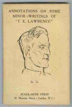 Annotations on Some Minor Writings of 