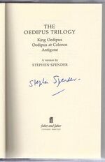 A Version of the Oedipus Trilogy of Sophocles Additional Image