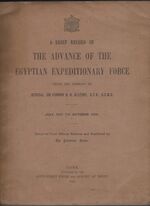 A Brief Record of the Advance of the Egyptian Expeditionary Force Under the Command of General Sir Edmund H. H. Allenby, G.C.B., G.C.M.G., July 1917 to October  1918. Complied from Official Sources and Published By The Palestine News