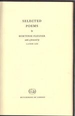 Hortense Flexner. Selected Poems Additional Image