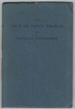 The Sale of Saint Thomas