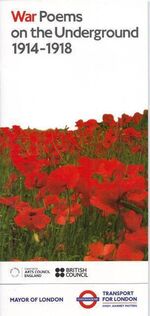 War Poems on the Underground 1914 - 1918 Additional Image