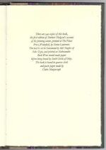 Herbert Hodgson Printer. Work For T.E. Lawrence and at Gregynog Additional Image