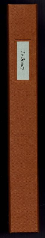 To Beauty. John Buckland Wright's work with Joseph Ishill of the Oriole Press.