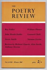 The Poetry Review Vol. LVIII. Number 4 - Winter 1967