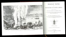 Missionary Travels and Researches in South Africa. Additional Image