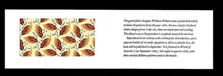 Mr Kilburn's Calicos. A new book from the Fleece Press. Additional Image