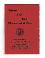 Three for Two Thousand & One. Additional Image