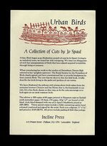 Urban Birds. A Collection of Cuts by Jo Spaul. Additional Image