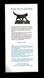 The Five Senses. With wood-engraved illustrations by Geri Waddington. Additional Image