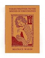 Verses Written to the Sound of Fire Engines. Additional Image