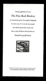 The Fine Book Bindery.