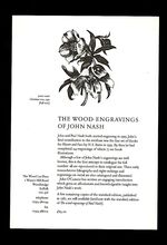 The Wood Engravings of Paul Nash and The Wood Engravings of John Nash Additional Image