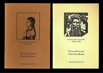'Private Press and Other Fine Books', Catalogues Number One to Number Fifteen (inclusive). Additional Image