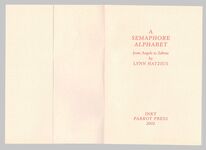 A Semaphore Alphabet from Angels to Zerbras.