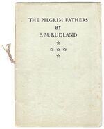 The Pilgrim Fathers.