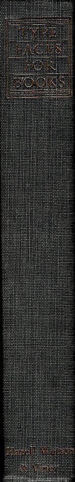 Type Faces for Books with Specimen Pages. Additional Image