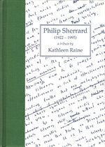 Philip Sherrard (1922-1995) A Tribute. 