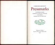 A Second Book of Pressmarks, Gathered from America's Private Presses and from Others Not so Private. Additional Image