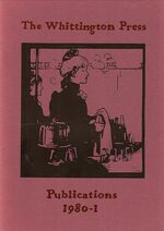 The Whittington Press: Publications 1980-1