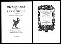 The Golden Cockerel has enjoyed a busy summer between his Garden & his Press. His new books constitute the Fine Flower of the Autumn List 1937. Additional Image
