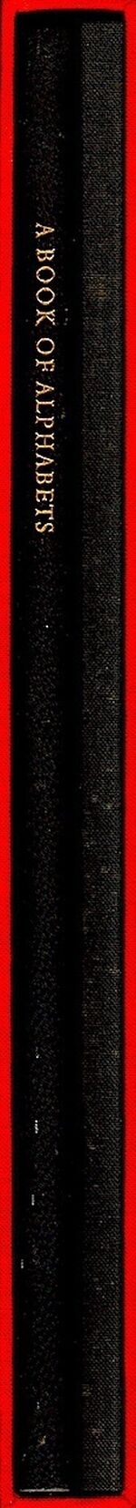 A Book of Alphabets for Douglas Cleverdon. Additional Image