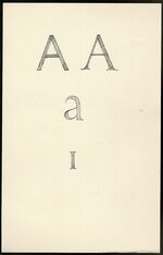 A Book of Alphabets for Douglas Cleverdon. Additional Image