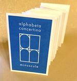 Alphabeta Concertina Miniscule. Additional Image