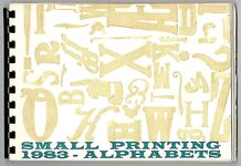 Small Printing 1983 - Alphabets. Additional Image