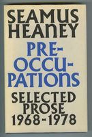 Pre-occupations. Selected Prose 1968 - 78
