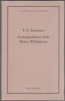 T. E. Lawrence Letters Vol. IX. Correspondence with Henry Williamson