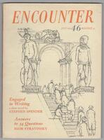 Encounter Vol. IX No. 1,  Number 46