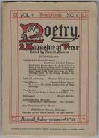 Poetry, Vol. 5 No. 1