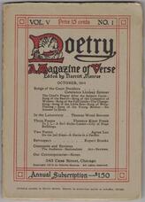 Poetry, Vol. 5 No. 1