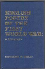 English Poetry of the First World War. A Bibliography