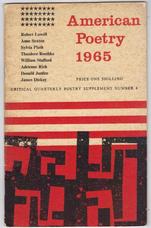 Critical Quarterly Poetry Supplement. Number 6. American Poetry 1965