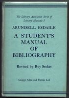 A Student's Manual of Bibliography