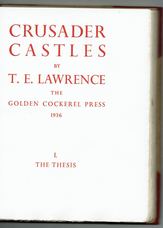 [THE GOLDEN COCKEREL PRESS] Lawrence, T.E.