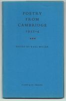 Poetry from Cambridge 1952-4