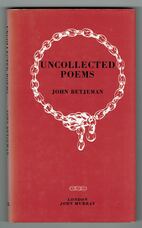 Uncollected Poems