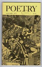 Poetry [Magazine, Founded in 1912 by Harriet Monroe] 1973 - Complete 12 Issues.