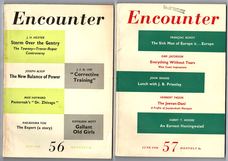 Encounter (Magazine), Numbers 52 to 57, Volume X (complete, six issues)