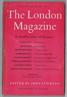 THE LONDON MAGAZINE: VOLUME 1 No.3 and No.10, and VOLUME 2 No.9